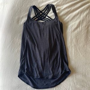 Lululemon strappy built-in bra tank